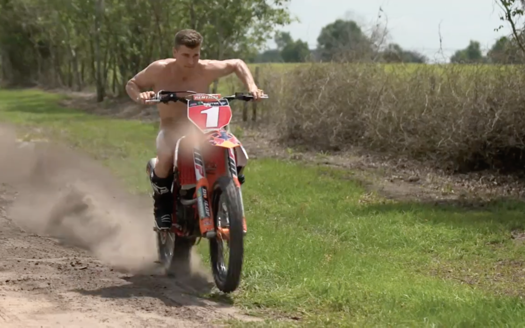Ryan Dungey, desnudo