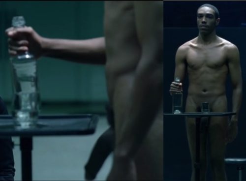 Tyler Parks desnudo en Westworld