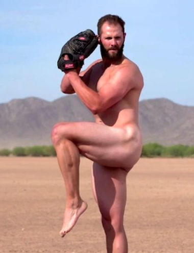 Jake Arrieta desnudo