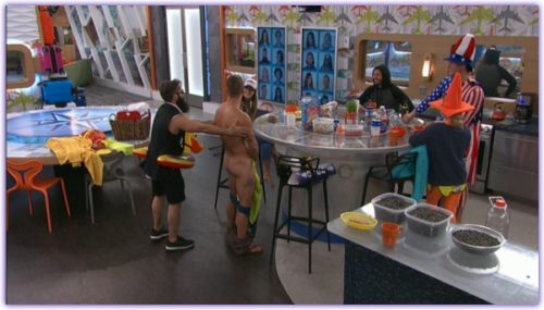 Paulie Calafiore desnudo, concursante de 'Big Brother 18'