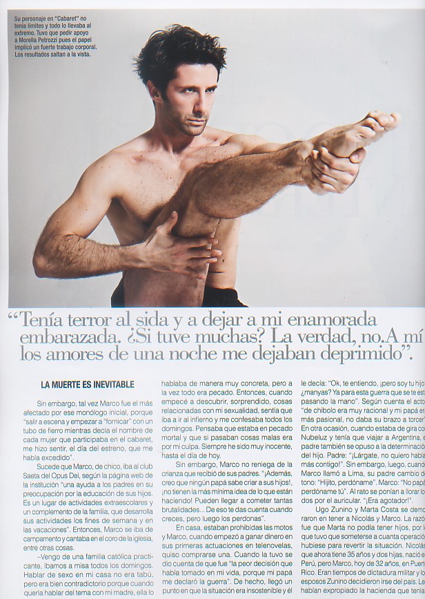 Marco Zunino desnudo