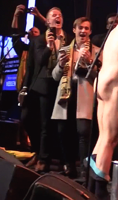 Aleksander Melgalvis desnudo