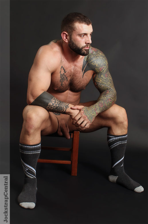 Simon Marini desnudo, luchador MMA