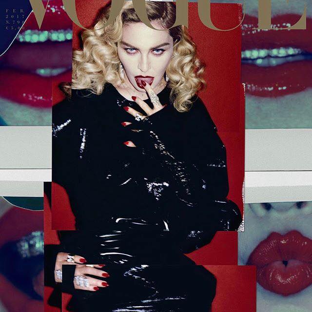 madonna desnuda vogue italia
