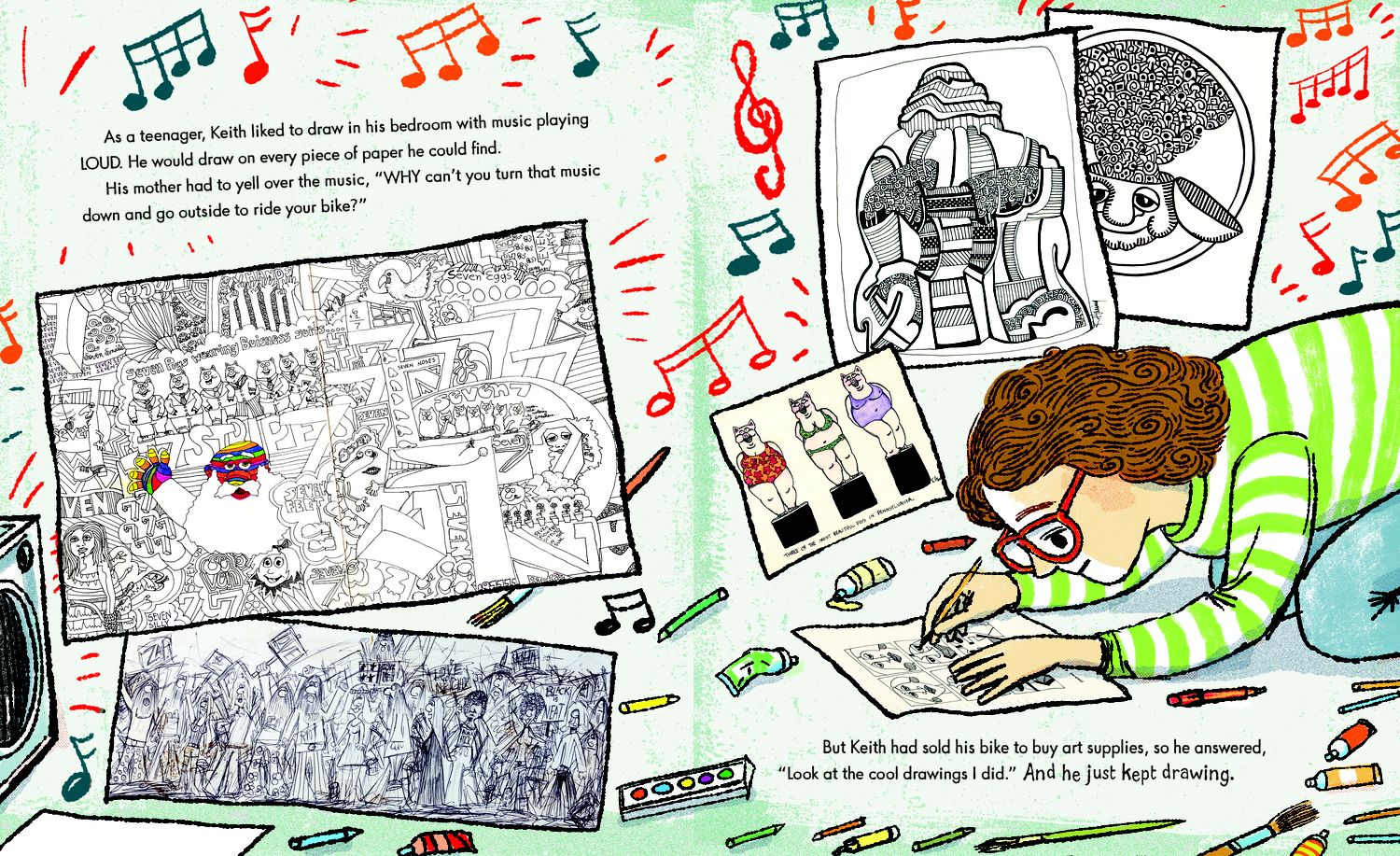 Keith Haring libro para niños