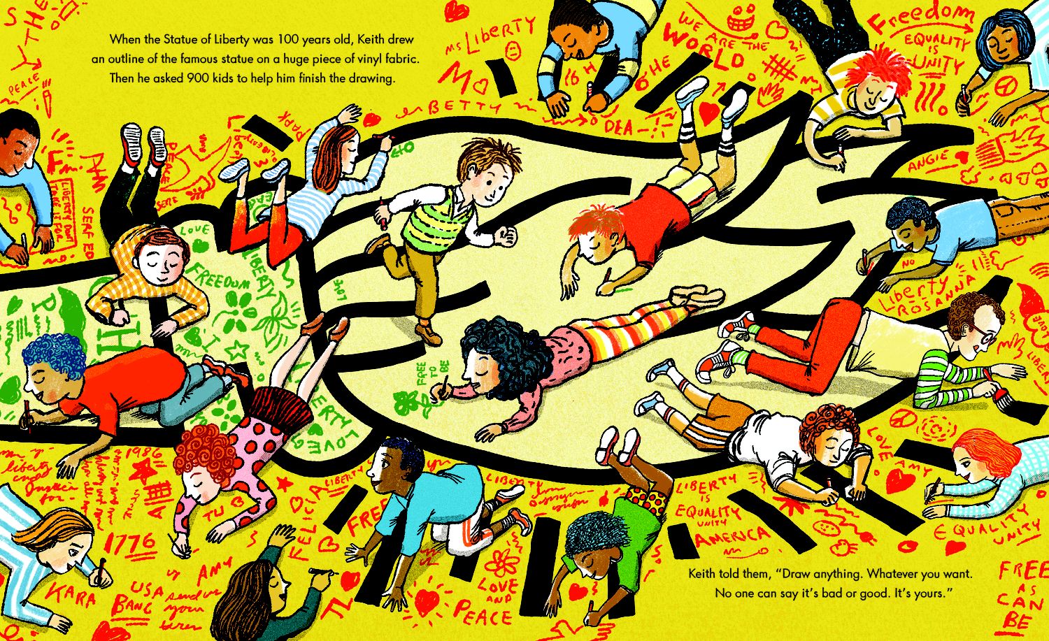 Keith Haring libro para niñosKeith Haring libro para niños