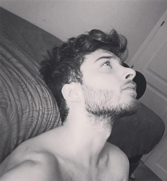Blas Cantó desnudo
