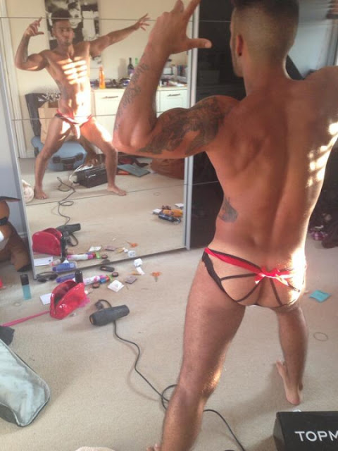 Marco Alexandre desnudo, del reality de MTV 'Ex on the Beach'