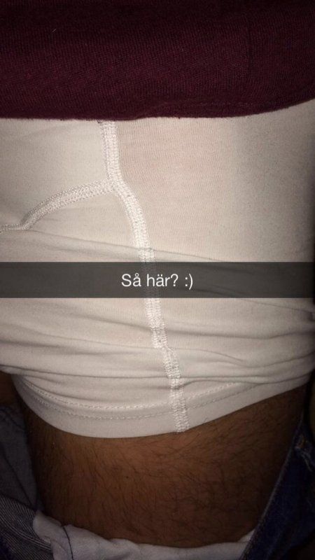 Mans Zelmerlow desnudo en Snapchat