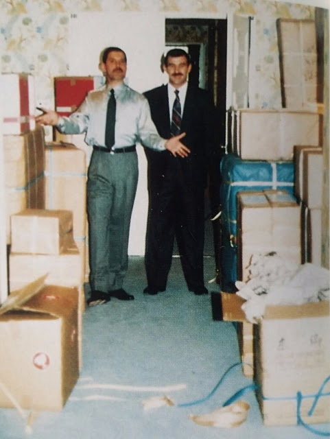 Freddie Mercury y Jim Hutton