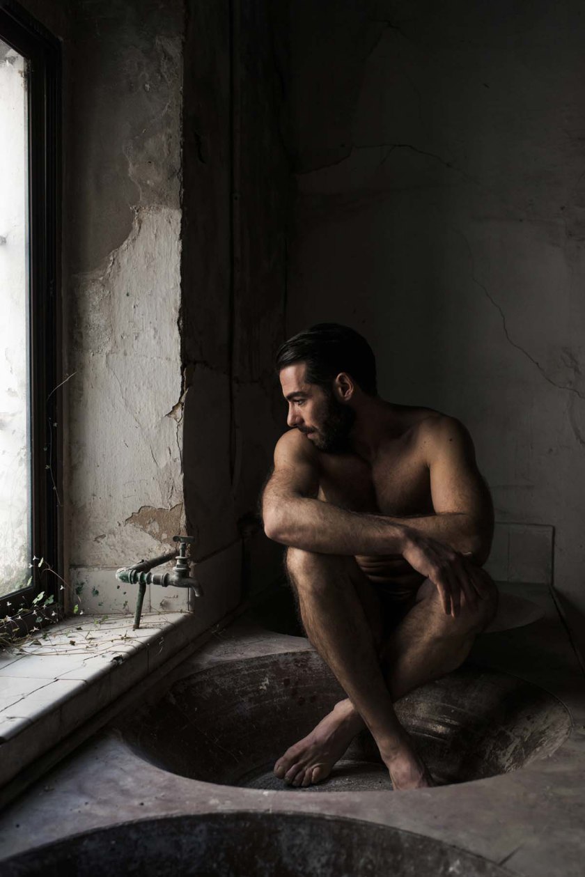 Pierluigi Fracassi desnudo