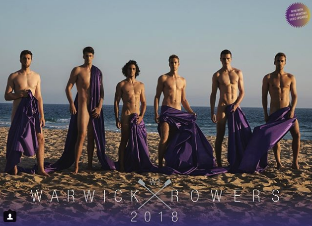 Warwick Rowers desnudos 2018