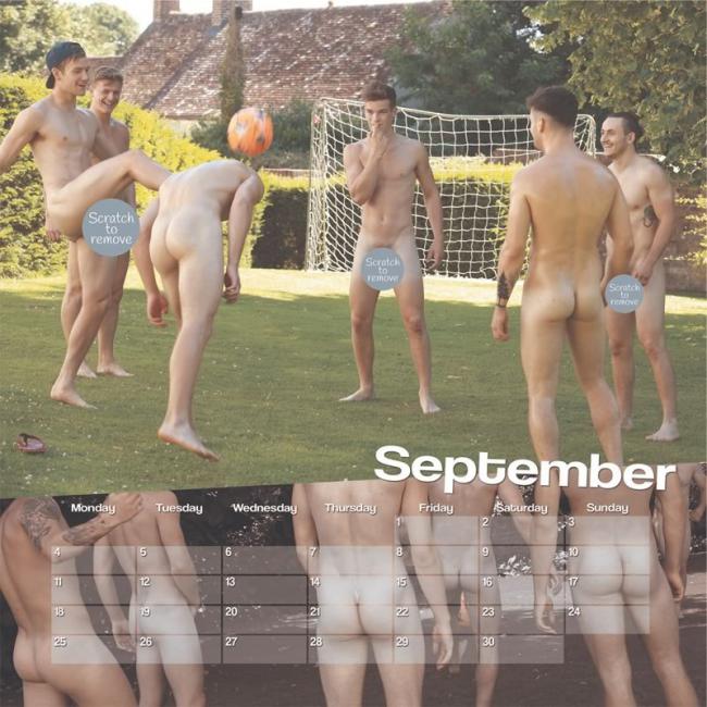 Calendario Dorset desnudos 2017