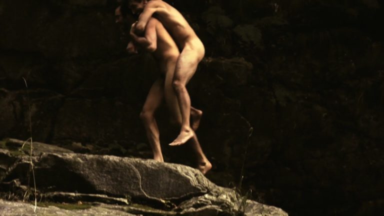 Mathis Künzler y Dominique Jann desnudos