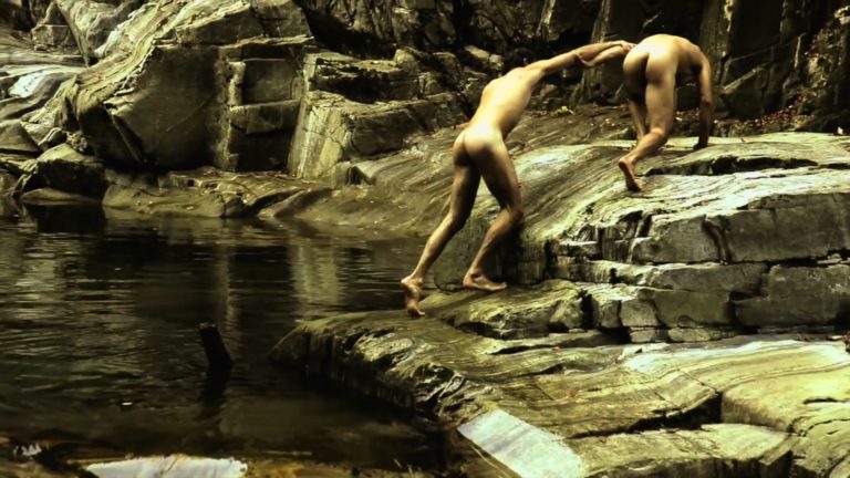 Mathis Künzler y Dominique Jann desnudos