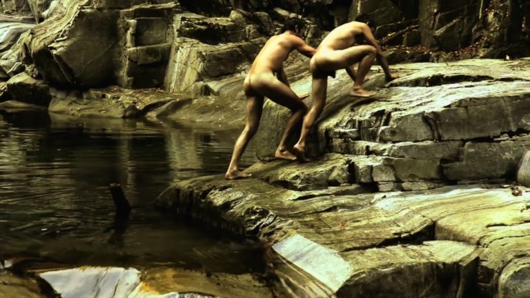 Mathis Künzler y Dominique Jann desnudos