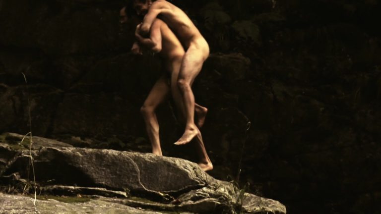 Mathis Künzler y Dominique Jann desnudos