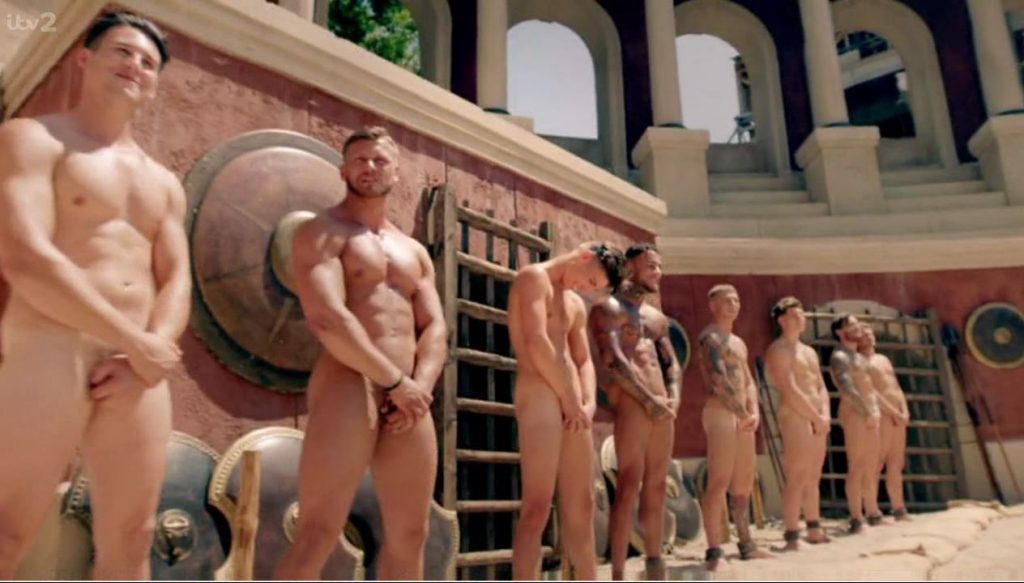 Bromans, gladiadores desnudos