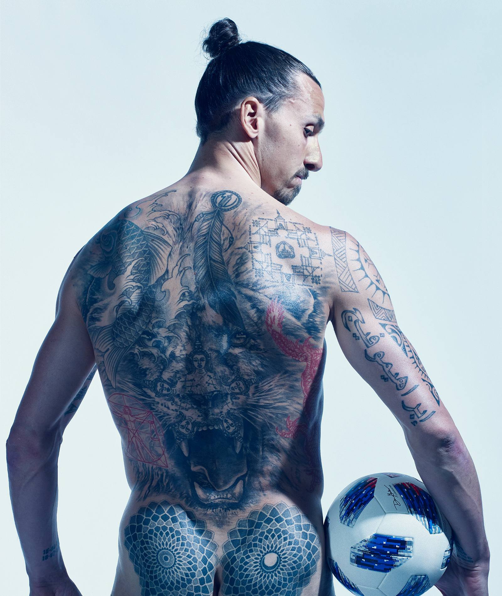 Zlatan Ibrahimovic desnudo