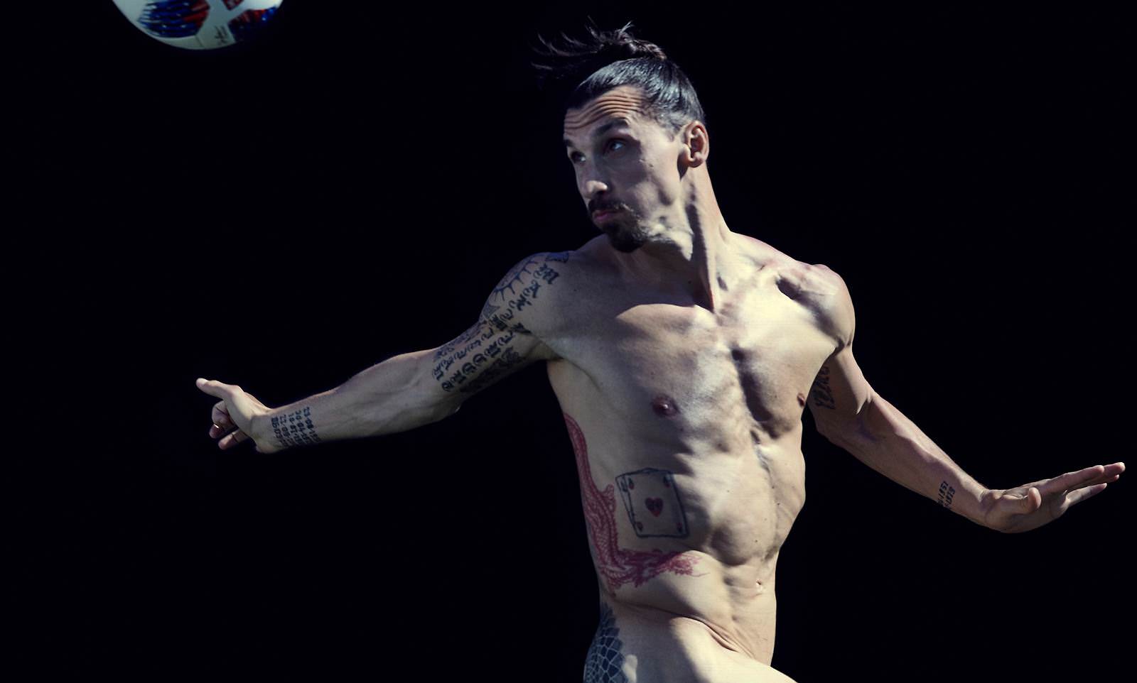 Zlatan Ibrahimovic desnudo