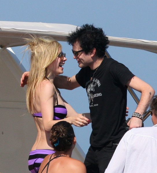 Avril Lavigne en Saint Tropez