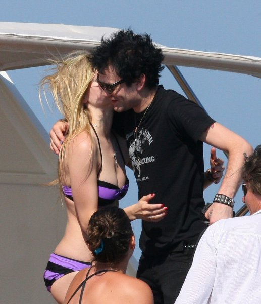 Avril Lavigne en Saint Tropez