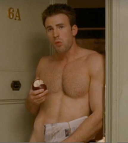 Chris Evans en pelotas