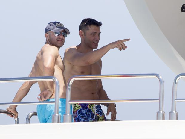 Jesús Vázquez en Ibiza