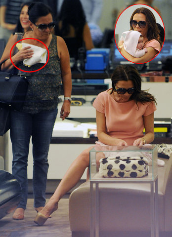 Victoria Beckham y Harper Seven, de compras