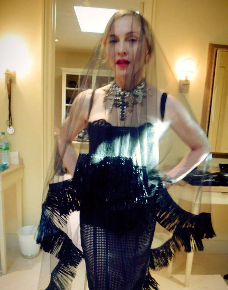 Las fotos de la Blackberry de Madonna