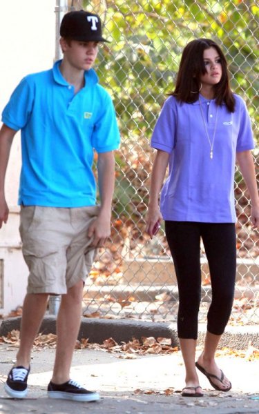 Justin Bieber y Selena Gomez en el Zoo