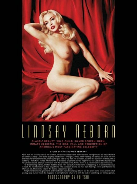 Lindsay Lohan para Playboy