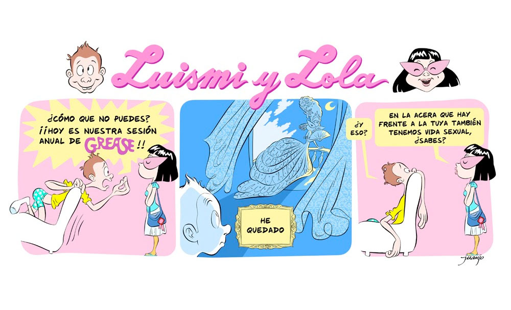 Luismi y Lola, el cómic marijose de la revista El Jueves
