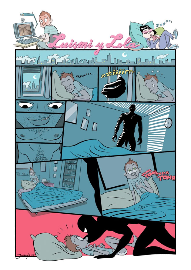 Luismi y Lola, el cómic marijose de la revista El Jueves