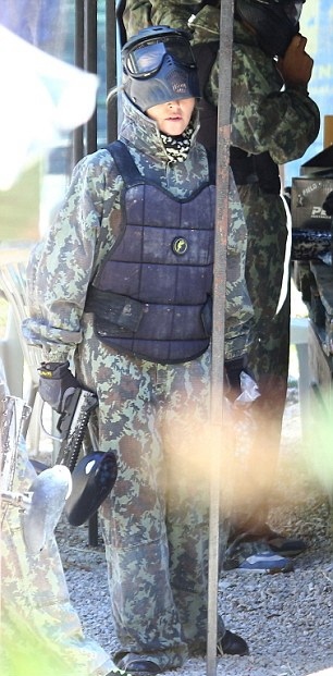 Madonna en el sur de Francia