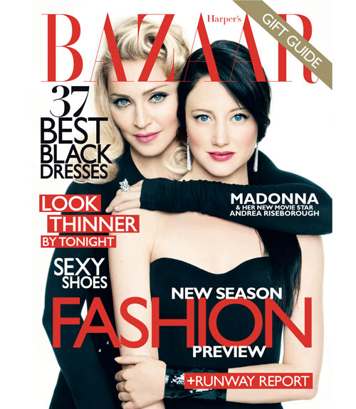 Madonna en Harper\'s Bazaar