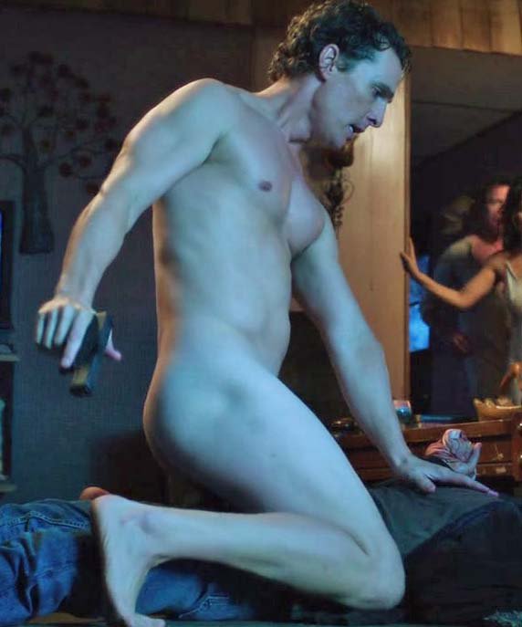 Fotos de Matthew McConaughey desnudo para celebrar su Globo de Oro.