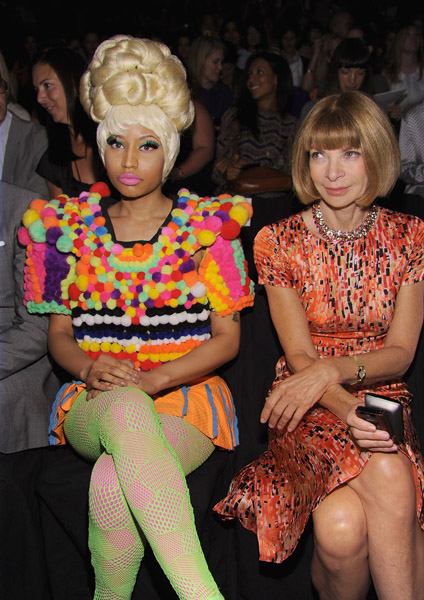 Nicki Minaj y Anna Wintour