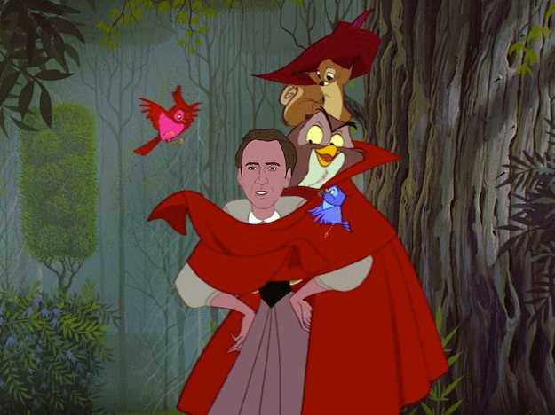 Nicholas Cage se convierte en Princesas Disney