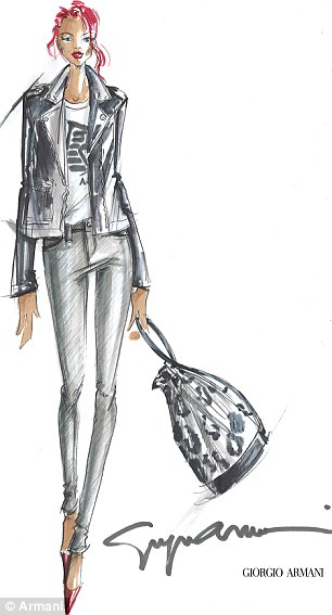 Rihanna para Armani