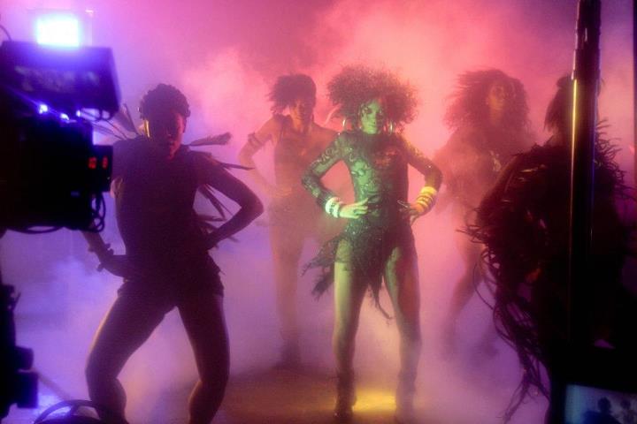 Rihanna en el making of de \'Where Have You Been\'