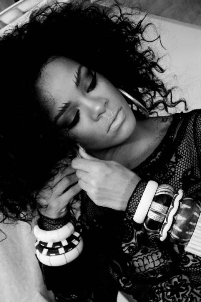Rihanna en el making of de \'Where Have You Been\'
