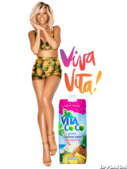 Rihanna y Vita Coco para Terry Richardson