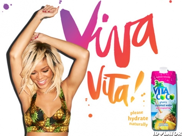 Rihanna y Vita Coco para Terry Richardson