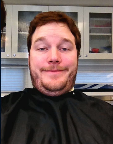 Chris Pratt sin camiseta