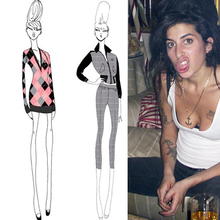 Amy Winehouse ahora es diseñadora, vaya por Dios