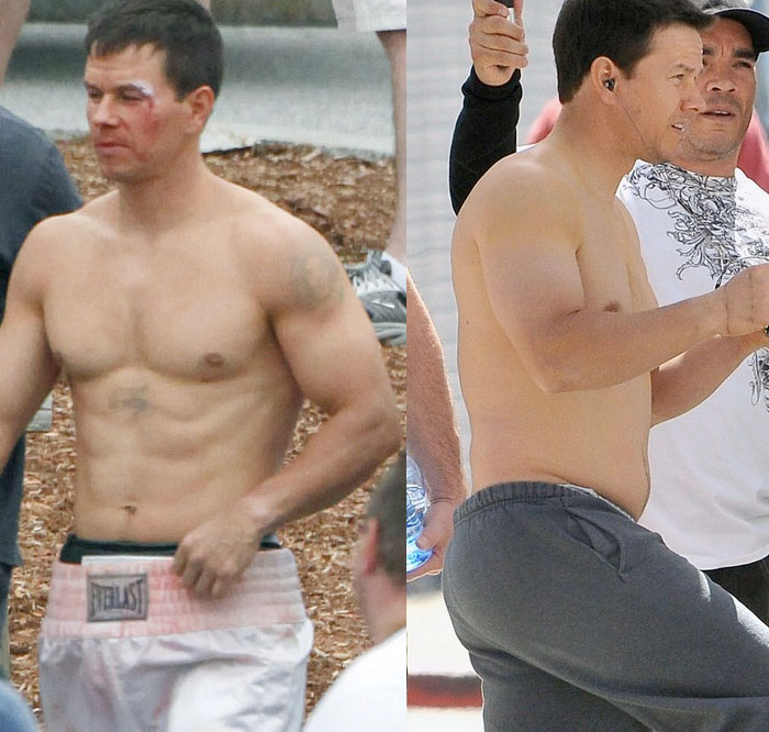 Mark Wahlberg está engordando para la película "The Fighter"