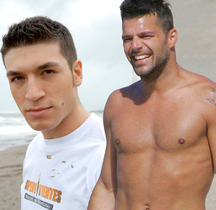 Ricky Martin y Valerio Pino podrían haber retozado juntos