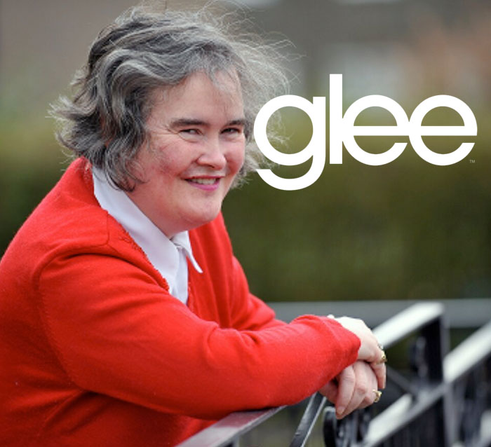 Susan Boyle estará en el episodio navideño de Glee
