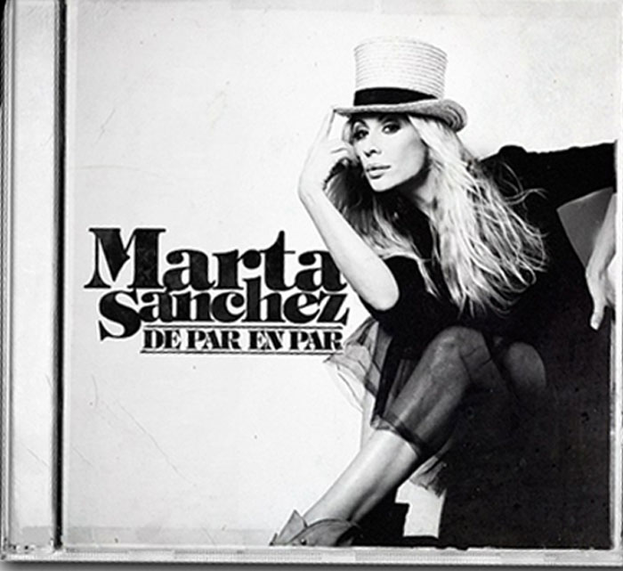 La portada de 'De par en par', el nuevo disco de Marta Sánchez